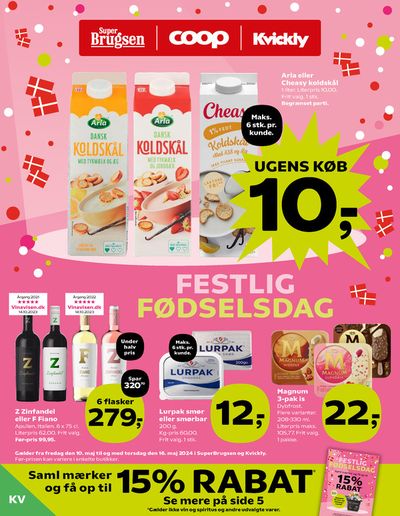 Tilbud fra Dagligvarer i Ikast | Festlig Fødselsdag hos Coop.dk | 10.5.2024 - 16.5.2024