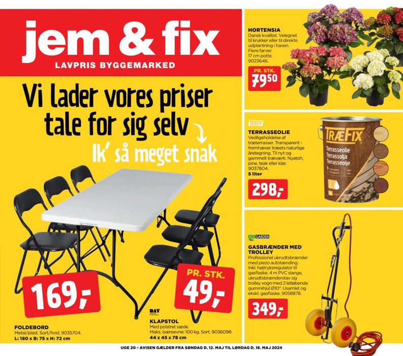 jem & fix katalog i Hvidbjerg | jem & fix Tilbudsavis | 11.5.2024 - 18.5.2024