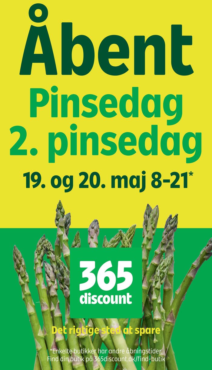 365discount katalog i Aalborg | Det rigtige sted at spare. | 16.5.2024 - 22.5.2024
