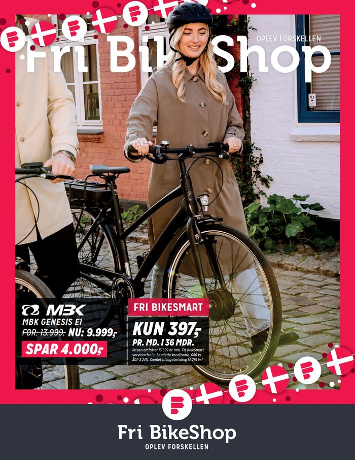 Fri BikeShop katalog i Nykøbing Mors | Spar | 15.5.2024 - 29.5.2024