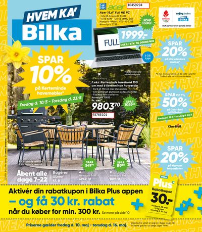 Bilka katalog i Odense | Bilka Tilbudsavis 1 ! | 16.5.2024 - 30.5.2024