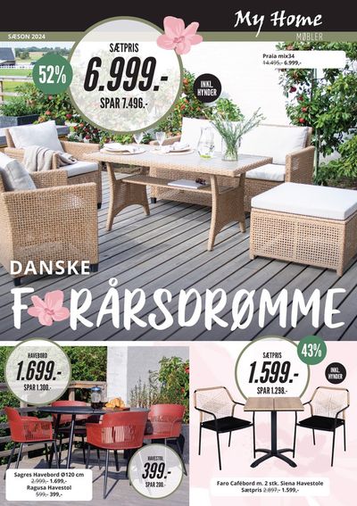 Tilbud fra Hjem og møbler i Horsens | My Home Tilbudsavis hos My Home | 17.5.2024 - 31.5.2024