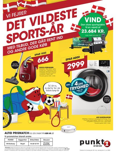 Tilbud fra Elektronik og hvidevarer i Holbæk | Punkt1 avisen - lav pris og høj service! hos Punkt1 | 20.5.2024 - 3.6.2024