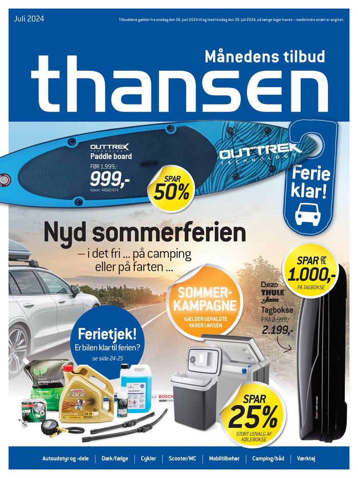 Thansen katalog i København | Juli 2024 | 26.6.2024 - 30.7.2024