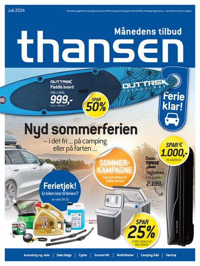 Thansen katalog i Frederikssund | Juli 2024 | 26.6.2024 - 30.7.2024