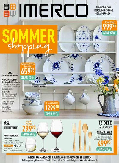 Tilbud fra Hjem og møbler i Esbjerg | Uge 27 Sommer Shopping hos Imerco | 1.7.2024 - 28.7.2024