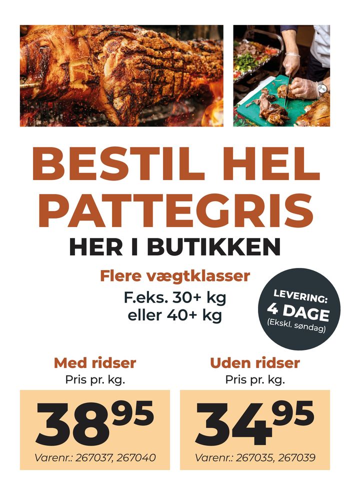 Dagrofa Food Service katalog i Esbjerg | Helstegt Pattegris  | 2.7.2024 - 31.7.2024