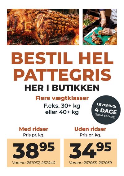 Dagrofa Food Service katalog i Hedehusene | Helstegt Pattegris  | 2.7.2024 - 31.7.2024