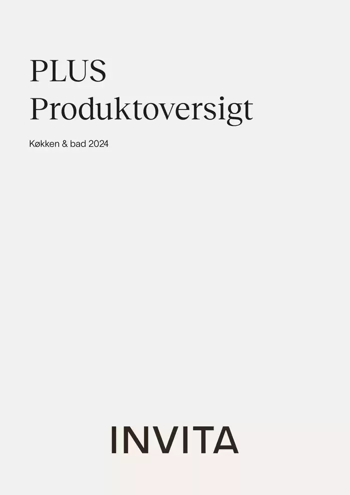 Invita katalog i Aabenraa | Produktoversigt | 10.7.2024 - 31.12.2024