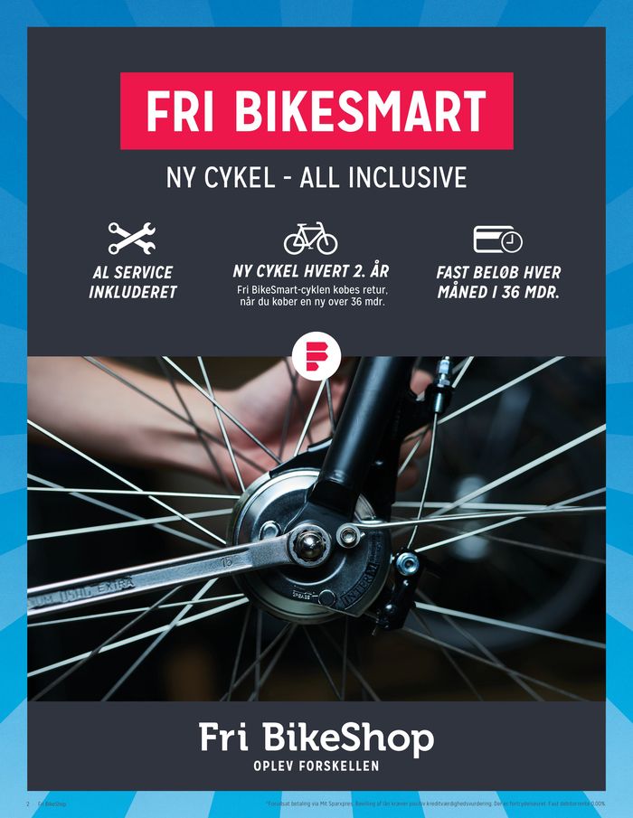 Fri BikeShop katalog | Fri BikeShop Tilbudsavis | 17.7.2024 - 31.7.2024