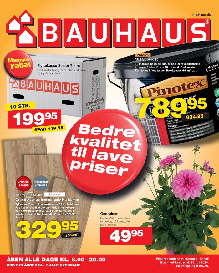 Bauhaus katalog | Tilbud til kupjægere | 19.7.2024 - 2.8.2024
