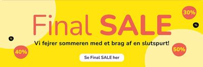 Tilbud fra Legetøj og baby i Århus | Final Sale hos Babysam | 22.7.2024 - 8.8.2024