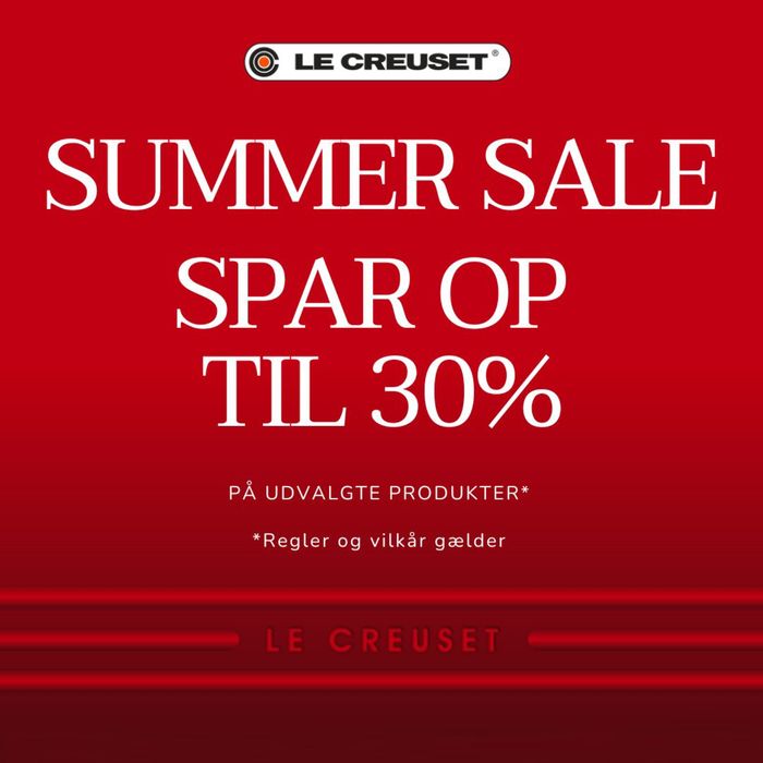 Le Creuset katalog | Summer Sale | 25.7.2024 - 31.8.2024