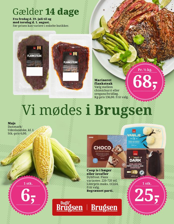 Dagli'Brugsen katalog i Randers | Dagli'Brugsen Tilbudsavis | 26.7.2024 - 9.8.2024