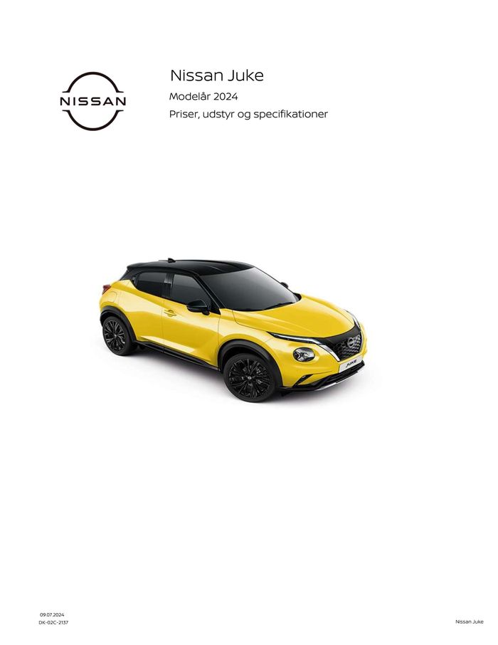 Nissan katalog i København | Ny Nissan Juke | 27.7.2024 - 27.7.2025