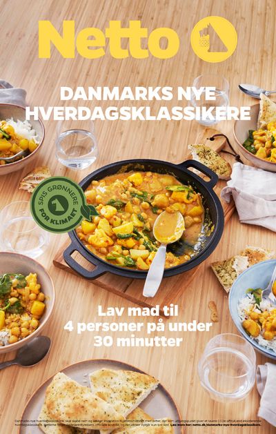 Netto katalog i Nykøbing Falster | Nemme opskrifter | 29.7.2024 - 15.9.2024