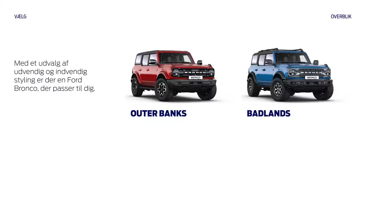 Ford katalog i Randers | Ford Bronco | 16.8.2024 - 31.10.2024