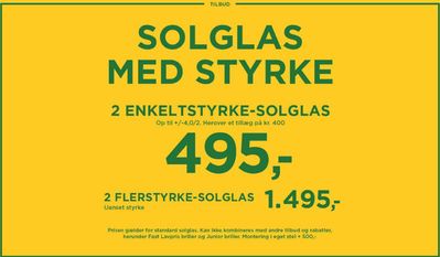 Tilbud fra Mode i Faaborg | Solglas Med Styrke hos Thiele | 20.8.2024 - 25.9.2024