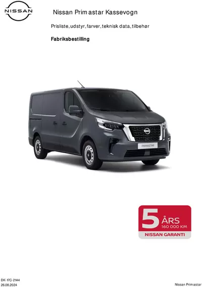 Nissan katalog i Esbjerg | Nissan Primastar | 27.8.2024 - 27.8.2025