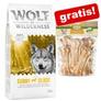 12 kg Wolf of Wilderness Adult + 750 g Lukullus Tyggeben Kylling GRATIS!NYHED på tilbud til 569,9 kr. hos Zooplus DK