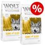 Økonomipakke: 2 x 12 kg Wolf of Wilderness på tilbud til 899,9 kr. hos Zooplus DK