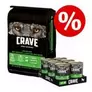 SÆRPRIS! 11,5 kg Crave Adult tørfoder + 6 x 400 g Adult vådfoder på tilbud til 638,9 kr. hos Zooplus DK