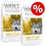 Økonomipakke: 2 x 12 kg Wolf of Wilderness på tilbud til 999,9 kr. hos Zooplus DK