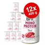 Økonomipakke Brit Mono Protein 12 x 400 g på tilbud til 141,9 kr. hos Zooplus DK