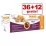 36 + 12 gratis! 48 x 85 g IAMS Delights Adult på tilbud til 162,9 kr. hos Zooplus DK