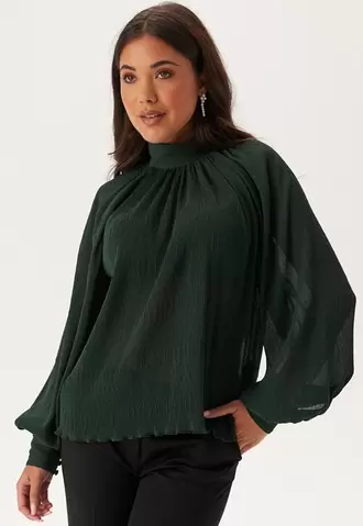 High Collar Structured Blouse på tilbud til 475 kr. hos Bubbleroom