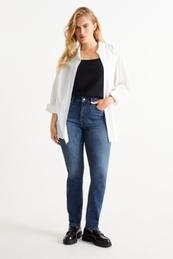 Slim jeans - high waist på tilbud til 29,99 kr. hos C&A
