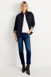 Boyfriend jeans - mid-rise waist - LYCRA® på tilbud til 39,99 kr. hos C&A