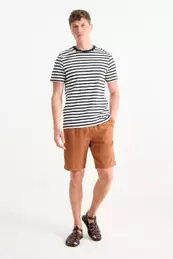 Bermuda shorts - linen blend på tilbud til 29,99 kr. hos C&A