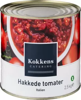 Hakkede tomater på tilbud til 25,95 kr. hos Dagrofa Food Service