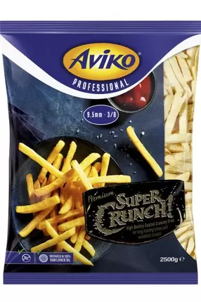 Aviko H Super Crunch 3/8 på tilbud til 34,95 kr. hos Dagrofa Food Service