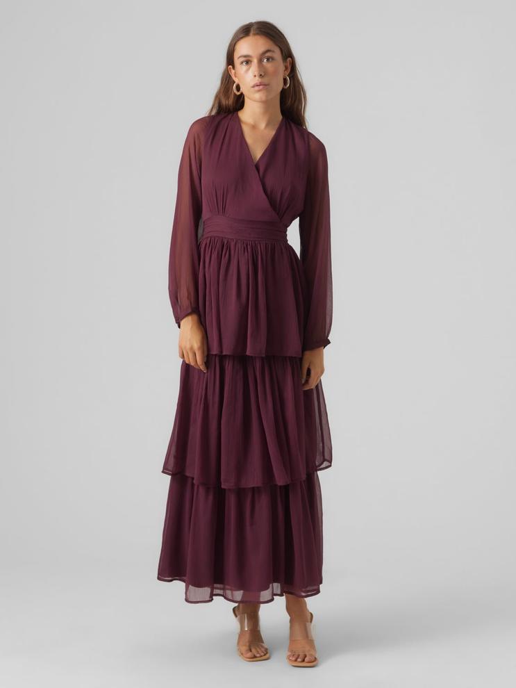 VMELLA Lang kjole på tilbud til 279,97 kr. hos Vero Moda