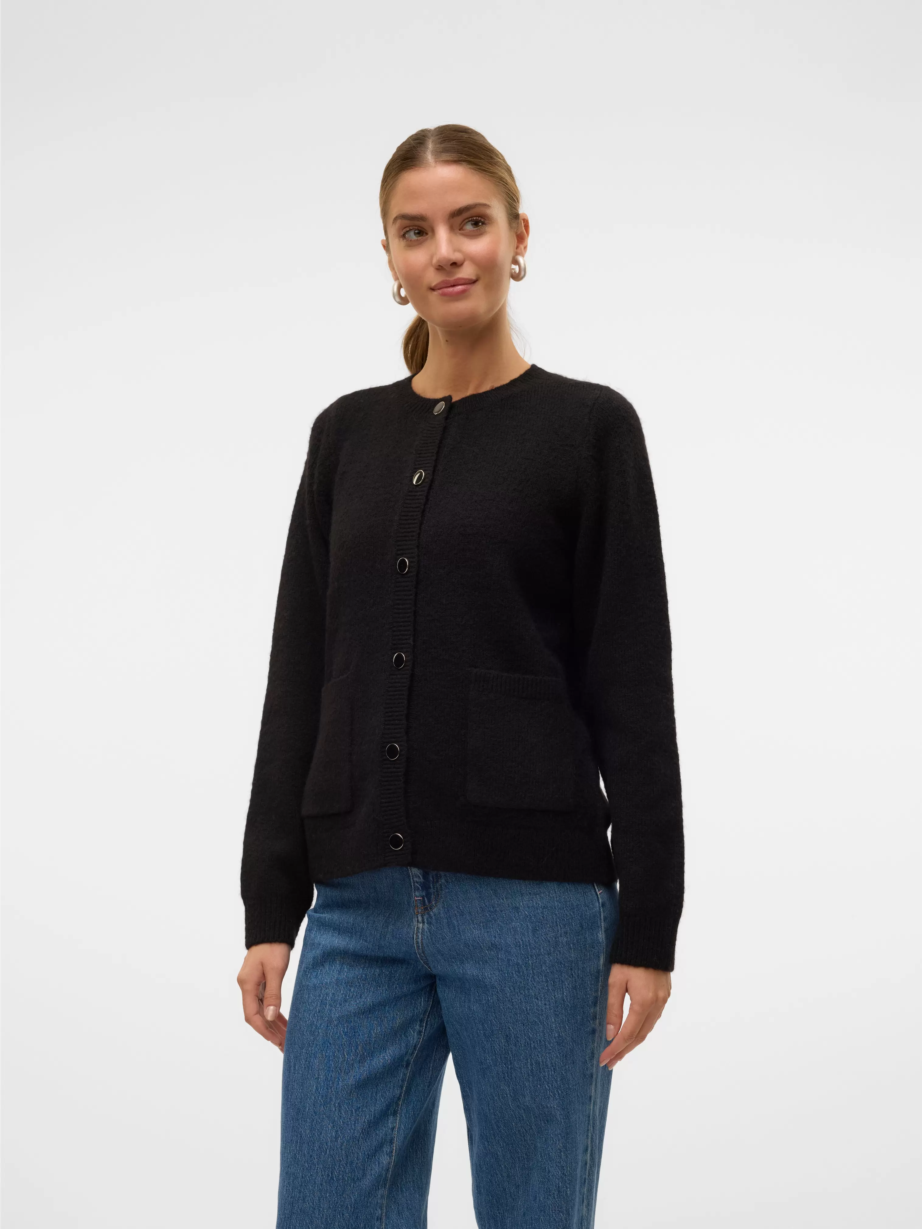 VMLULEE Strikket cardigan på tilbud til 399,95 kr. hos Vero Moda