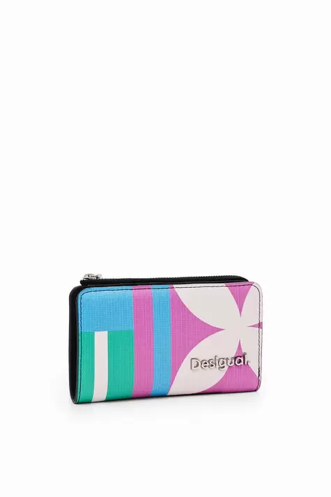 New collection M geometric wallet på tilbud til 449 kr. hos Desigual