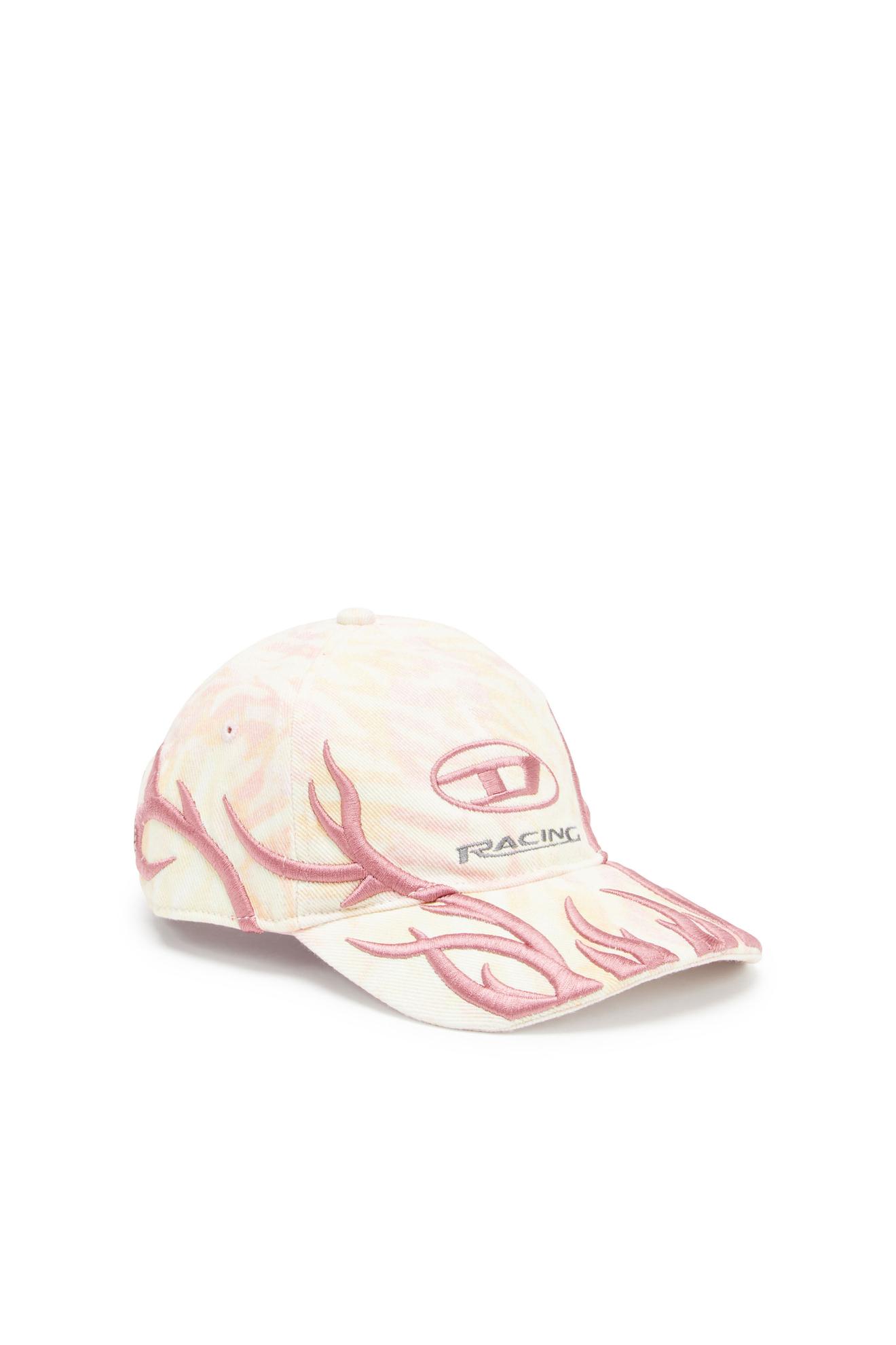 Camo baseball cap with embroidery på tilbud til 800 kr. hos Diesel