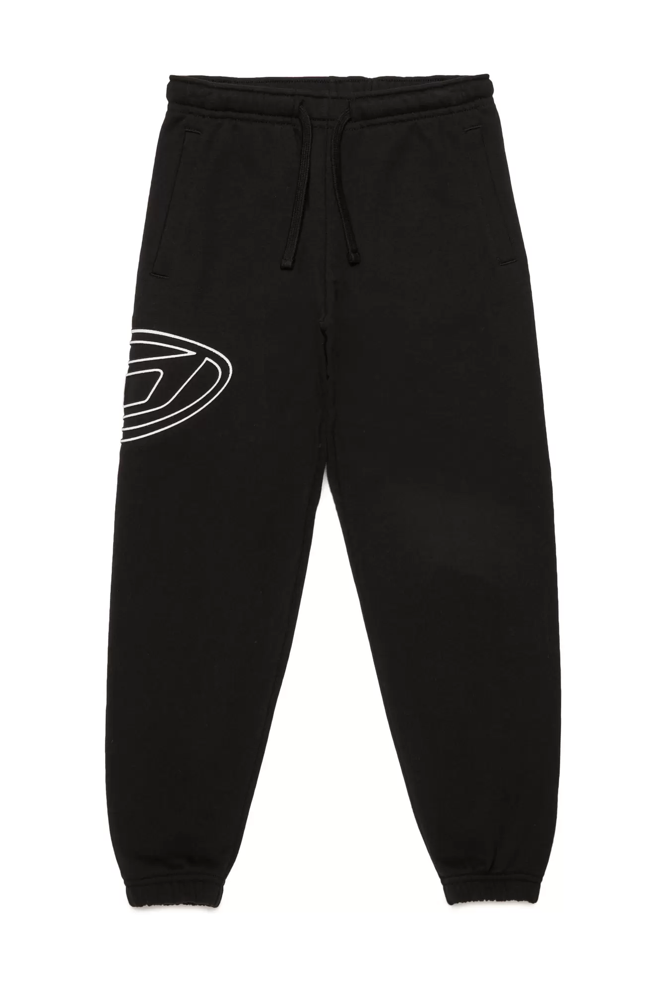 Sweatpants with embossed Oval D logo på tilbud til 897 kr. hos Diesel