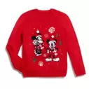 Mickey and Minnie Mouse Festive Jumper For Adults på tilbud til 36 kr. hos Disney