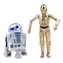 R2-D2 and C-3PO Action Figures with Lights and Sounds, Star Wars på tilbud til 55 kr. hos Disney