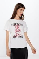 "Mickey Mouse" T-shirt på tilbud til 7,99 kr. hos Springfield
