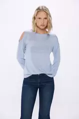 Neckline neckline t-shirt på tilbud til 7,99 kr. hos Springfield