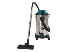 Wet/dry Vacuum Cleaner - 1200W, 30L, Stainless steel tank på tilbud til 645 kr. hos Elextra