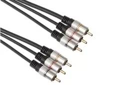 A/V kabel - 3 x RCA(phono) han til 3 x RCA(phono) han (10m) på tilbud til 189 kr. hos Elextra