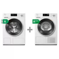 Miele WSG663WCS & TSF763WP på tilbud til 17999 kr. hos Skousen