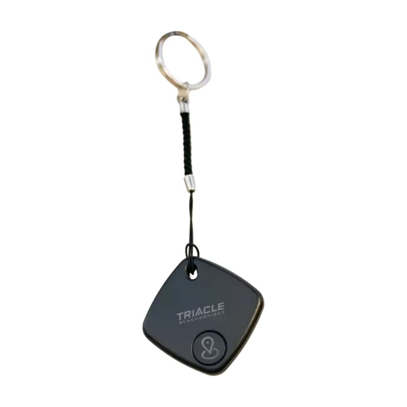 Triacle Bluetooth nøgle- og tingfinder Apple Find My, sort på tilbud til 249 kr. hos Expert