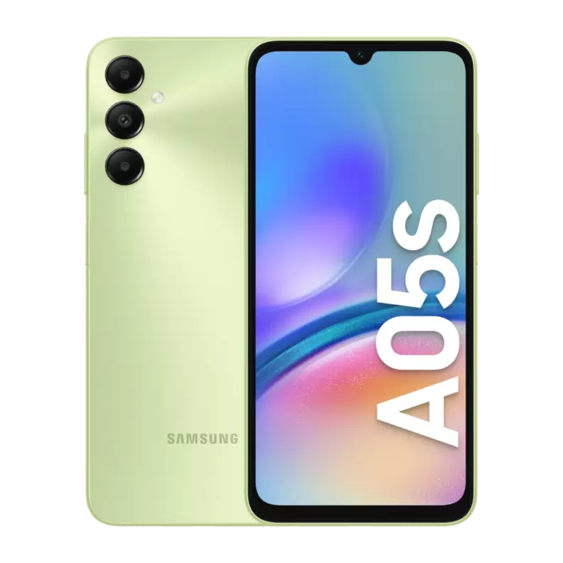 Samsung Galaxy A05S 128 GB smartphone, lysegrøn på tilbud til 1299 kr. hos Expert