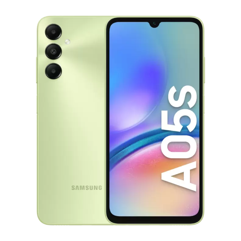 Samsung Galaxy A05S 64 GB smartphone, lysegrøn på tilbud til 1199 kr. hos Expert